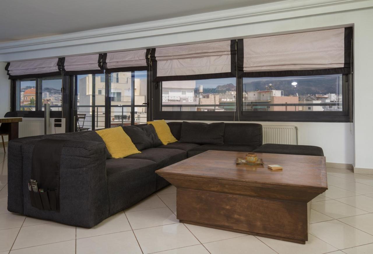 Spacious Modern Apartments With Great Rooftop View Ateny Zewnętrze zdjęcie