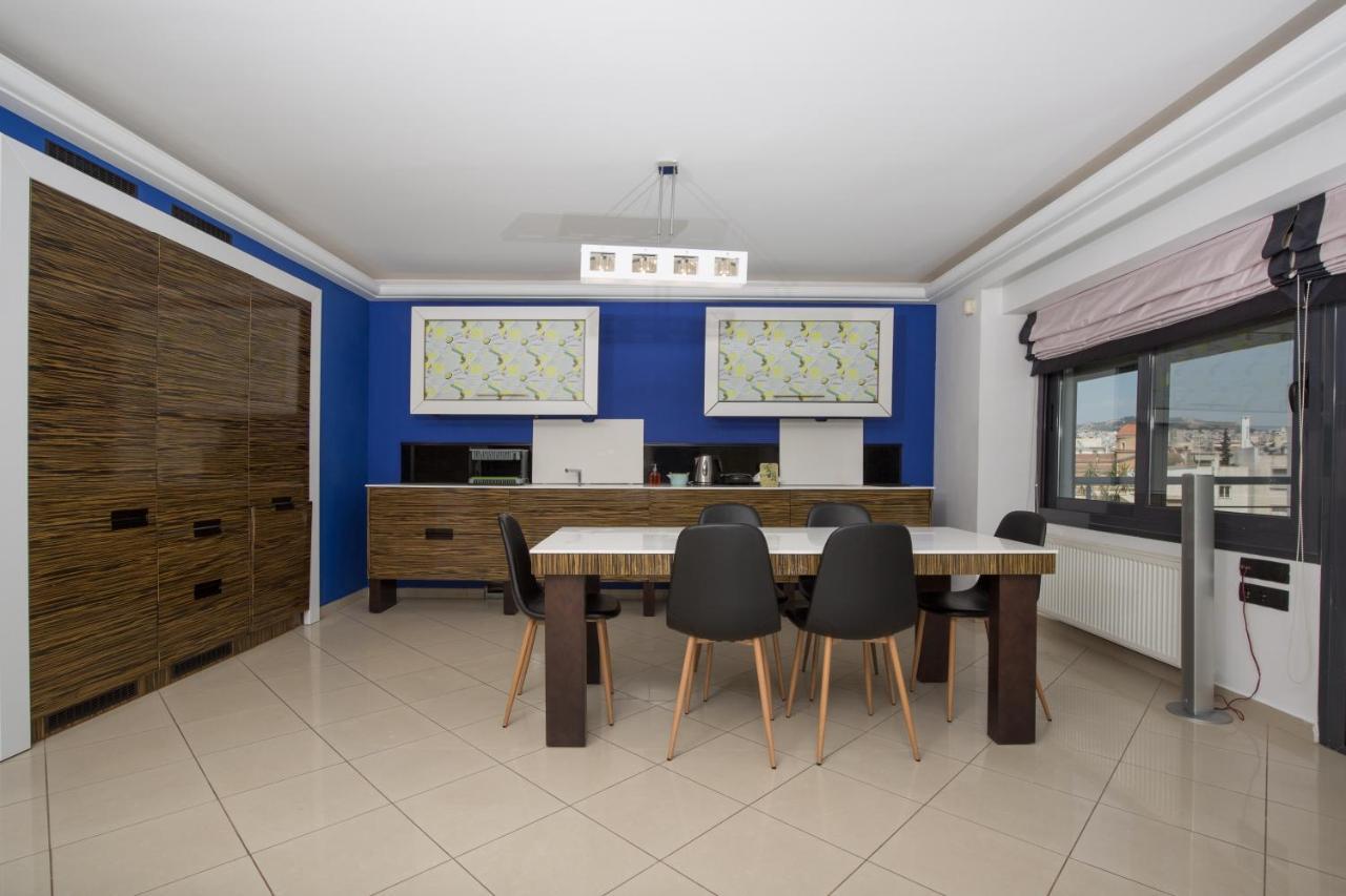Spacious Modern Apartments With Great Rooftop View Ateny Zewnętrze zdjęcie